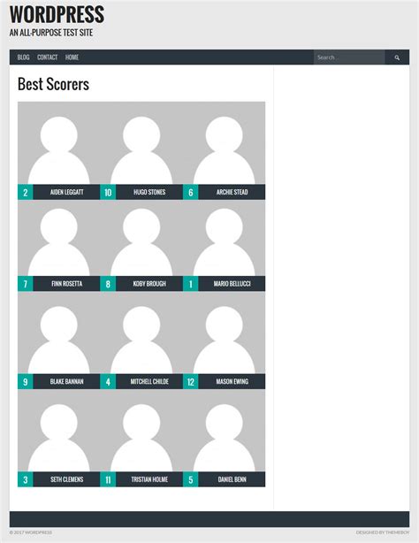 Player Gallery .